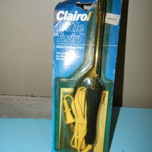 Vintage 1982 Clairol Little Twirl Curling Iron New Model DC-4BL